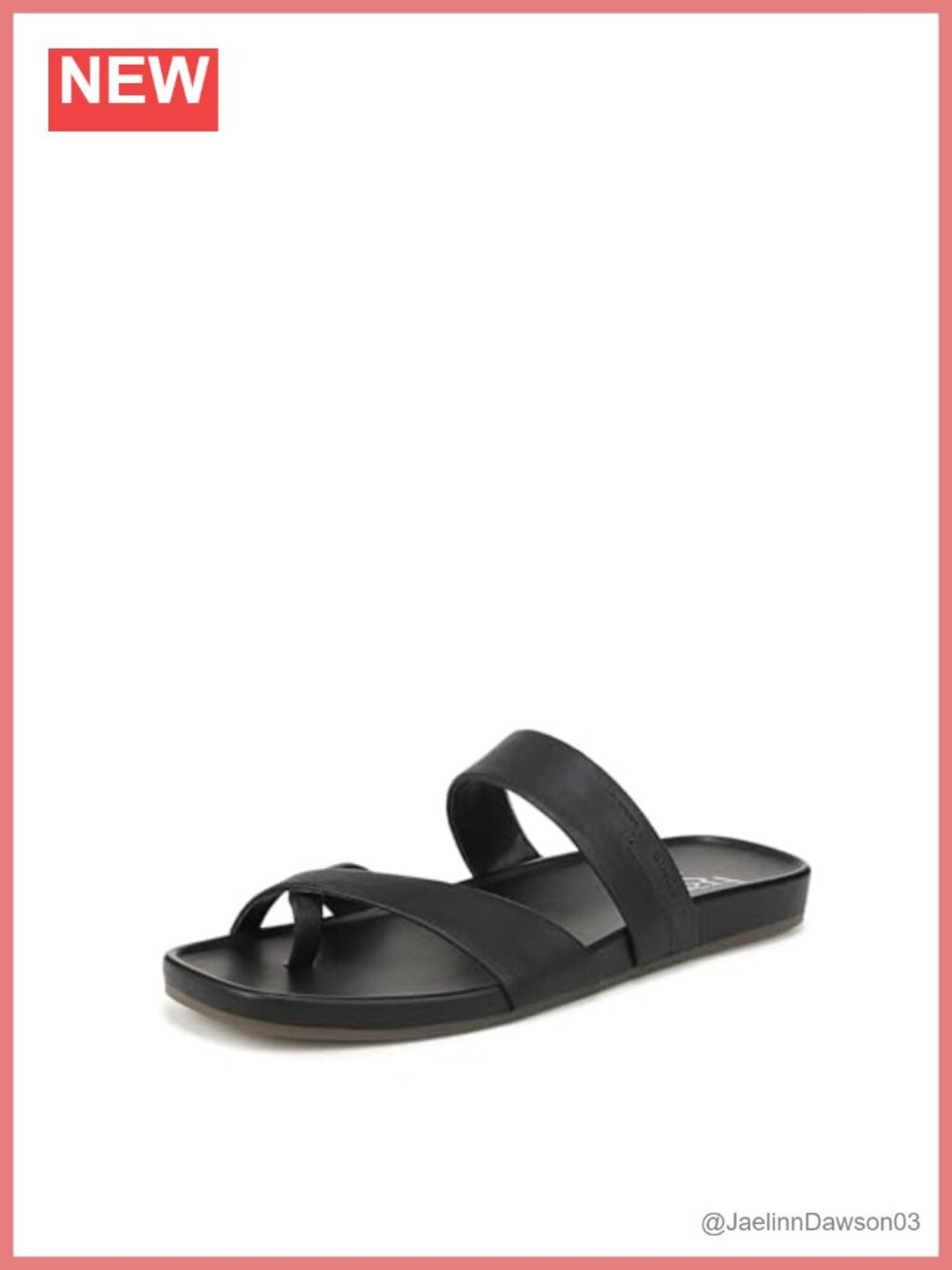 Franco Sarto Women's Slide Sandal Open Toe Slip On Square Toe
